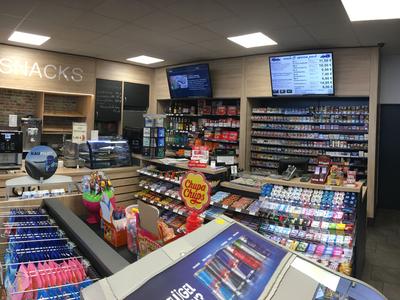 Tankstellenshop Innenbereich