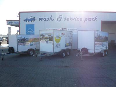 Kastenanhänger klein 1.300 kg