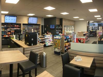 Tankstellenshop Innenbereich
