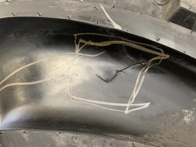 Stelle zwischen den Stollen